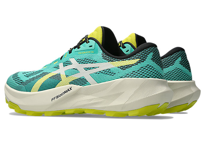 Lookbook ASICS GEL-Trabuco 14 Trail Running Shoes Aurora Green/Light Dust 1011C166-300