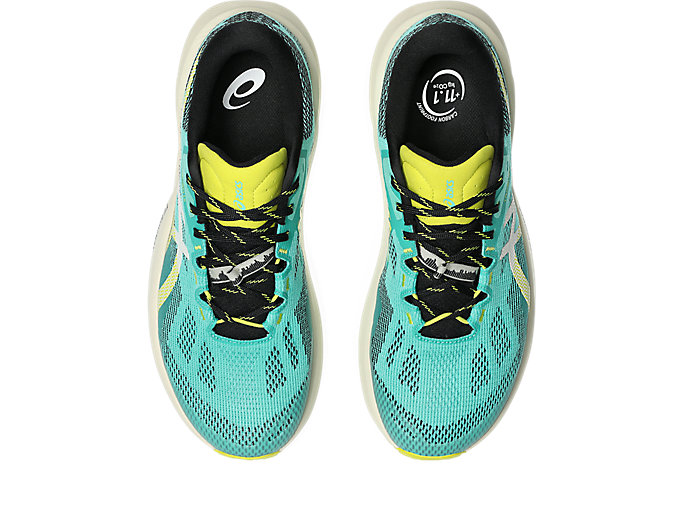 Details for ASICS GEL-Trabuco 14 Trail Running Shoes Aurora Green/Light Dust 1011C166-300
