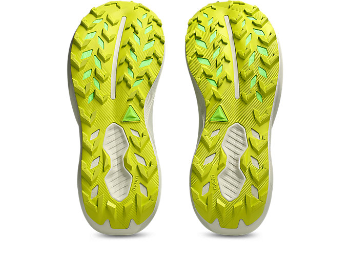 Sizing ASICS GEL-Trabuco 14 Trail Running Shoes Aurora Green/Light Dust 1011C166-300
