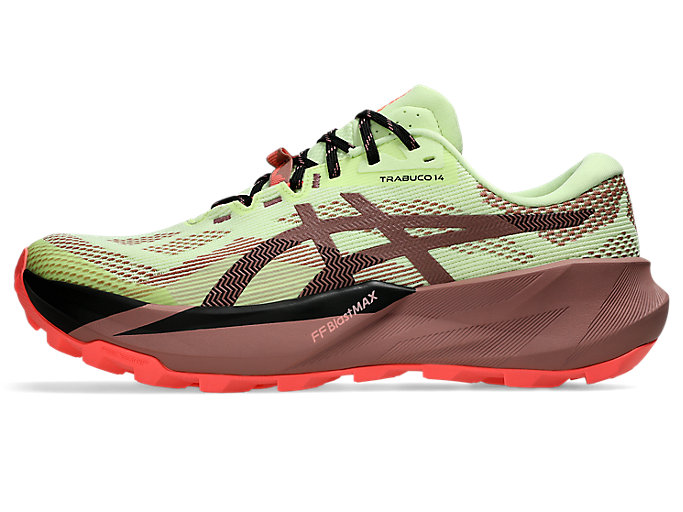 ASICS GEL-Trabuco 14 Trail Running Shoes Illuminate Yellow/Umeboshi 1011C166-750