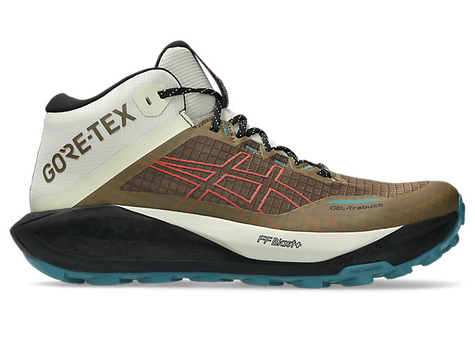 ASICS GEL-Trabuco MT GTX Trail Running Shoes Clay Canyon/Spice Latte 1011C085-200