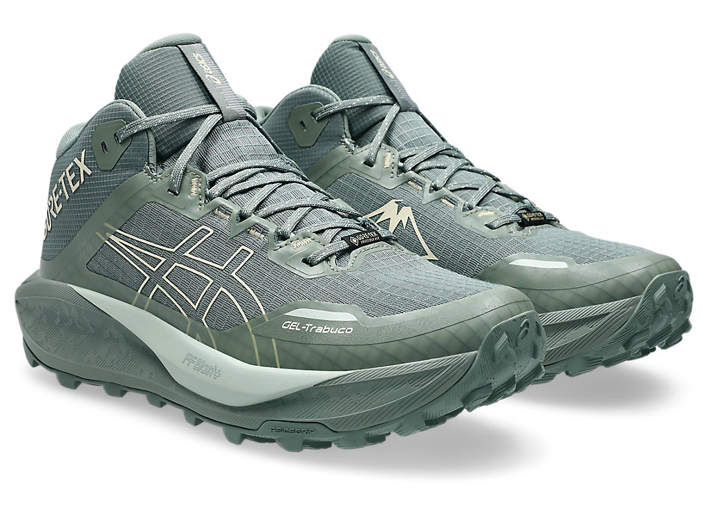Lookbook ASICS GEL-TRABUCO MT GTX Trail Running Shoes Monument Blue/Vanilla 1011C085-400