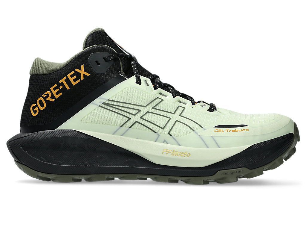 ASICS GEL-TRABUCO MT GTX Waterproof Trail Running Shoes Whisper Green/Mantle Green 1011C085-300