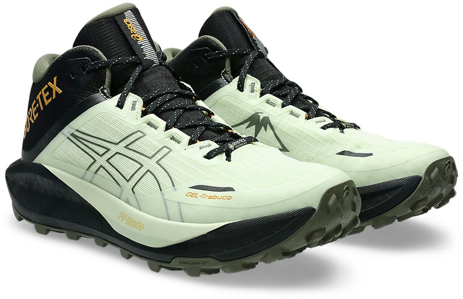 ASICS GEL-TRABUCO MT GTX Waterproof Trail Running Shoes Whisper Green/Mantle Green 1011C085-300 Lookbook ASICS GEL-TRABUCO MT GTX Waterproof Trail Running Shoes Whisper Green/Mantle Green 1011C085-300