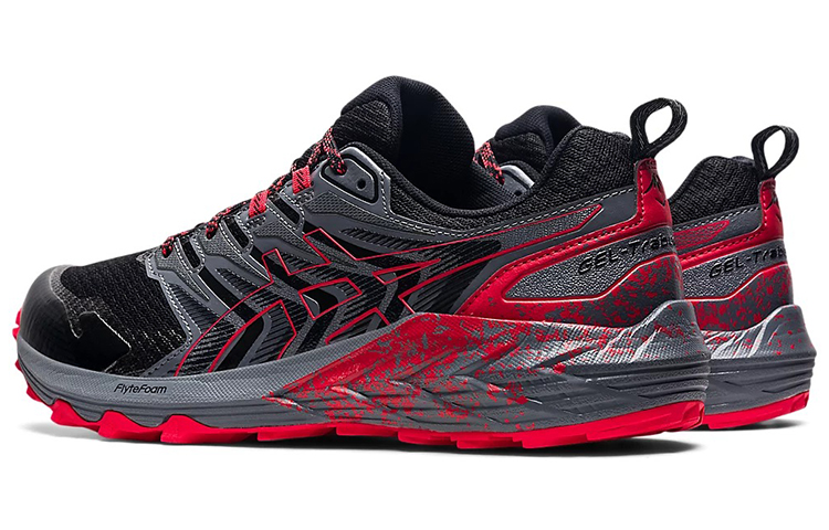 Shop ASICS Gel-Trabuco Terra 'Graphite Black Red' 1011B029-008
