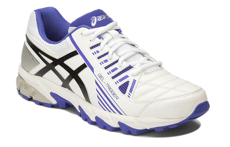 Lookbook Asics Gel-Trigger 11 運動 耐磨防滑 低幫 跑步鞋 男款 白黑藍