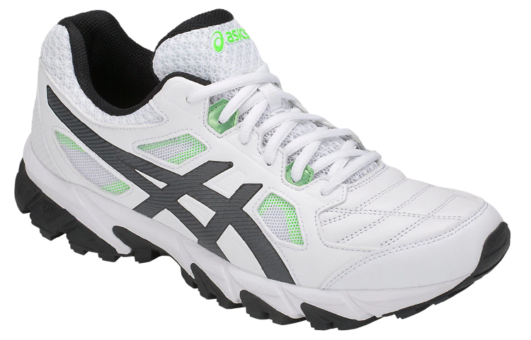 Lookbook アシックス ゲル トリガー12 白緑黒 S704Y-100