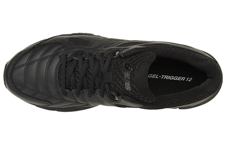 Lookbook ASICS Gel-Trigger 12 Sepatu Lari Hitam S704Y-9099