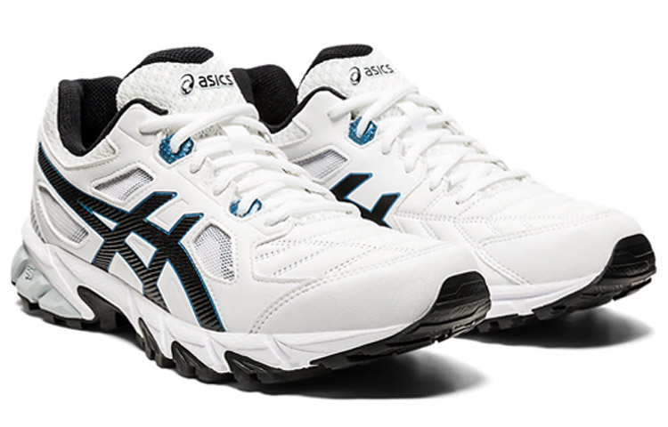 Lookbook ASICS Gel-Trigger 12 Chaussures Running Noir/Blanc S704Y-105