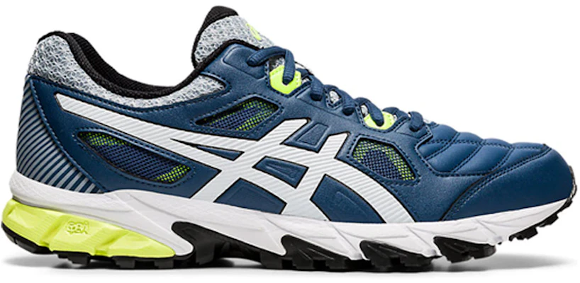 ASICS Gel-Trigger 12 Chaussures de Sport Bleu/Jaune S704Y-400 Order ASICS Gel-Trigger 12 Chaussures de Sport Bleu/Jaune S704Y-400
