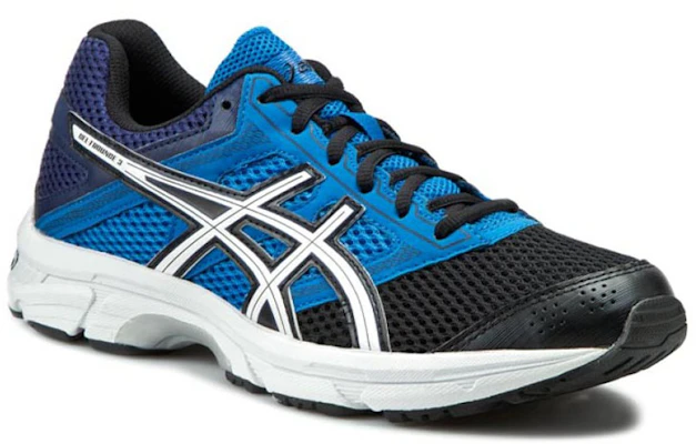 ASICS Gel-Trounce 3 'Biru Hitam Perak' T5C2N-3901 Lookbook ASICS Gel-Trounce 3 'Biru Hitam Perak' T5C2N-3901