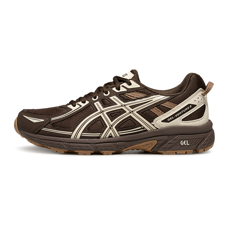 ASICS Gel-Venture 6 Retro Trail Running Shoes - Breathable, Cushioned, Casual Sneakers 1203B030-200