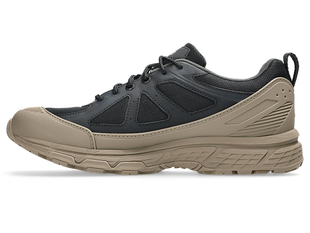 Shop ASICS GEL-VENTURE 6 SHIELD 越野跑鞋 黑色/辣椒色 1203A474-004