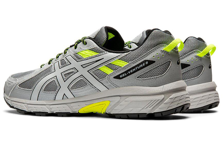 Shop Asics Gel-Venture 6 Sps 低筒 跑步鞋 男款 灰
