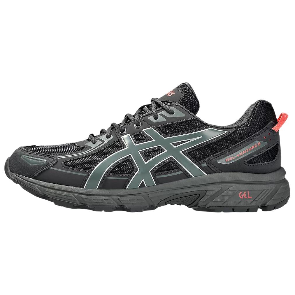 ASICS Gel-Venture 6 Trail Running Shoes Black Green - Comfort & Cushion . 1203A438-002