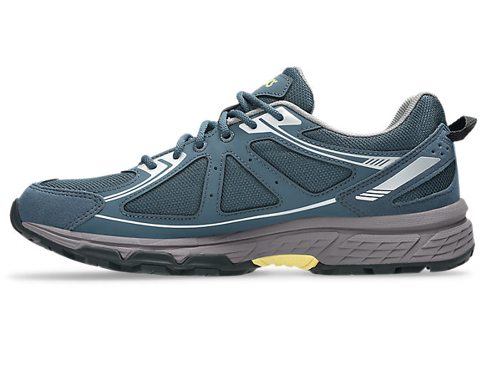 Shop 아식스 젤 벤처 6 트레일 러닝화 로 인디고/선라이트 1203A438-400