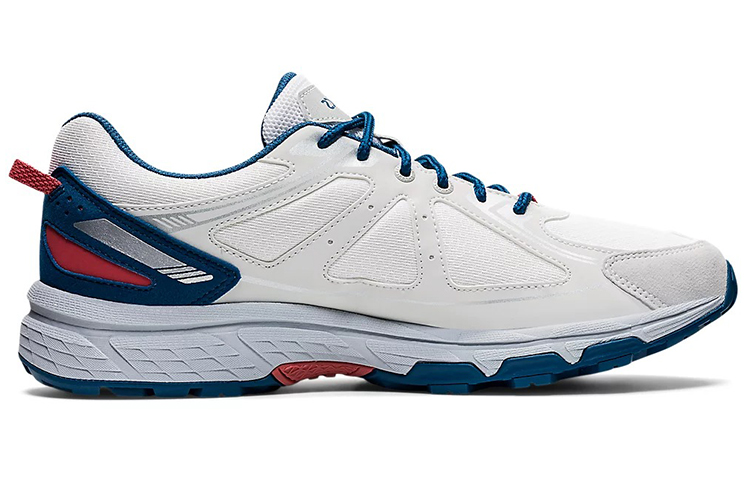 Order ASICS Gel-Venture 6 Putih Perak Murni Biru 1201A553-100