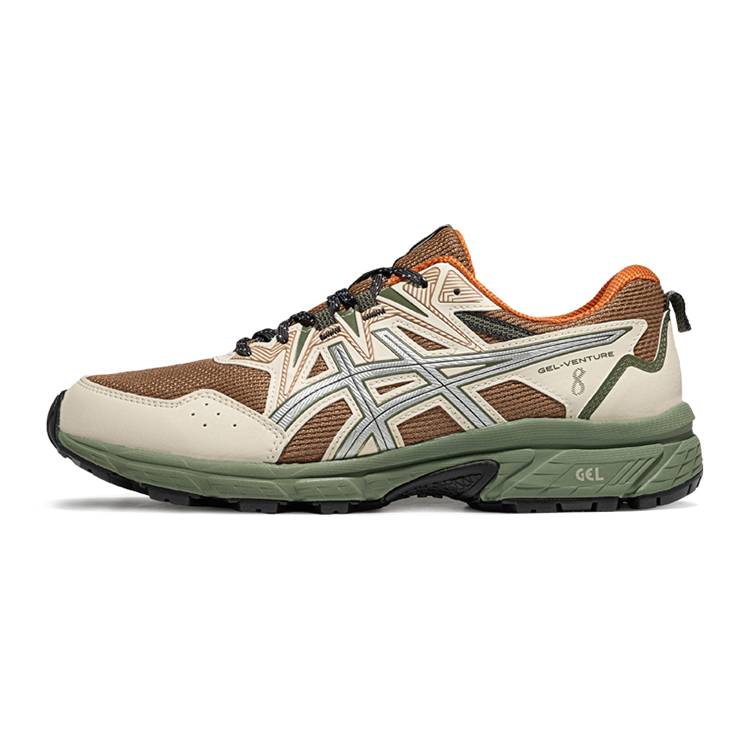 ASICS Gel-Venture 8 Running Shoes Brown Gray - Versatile & Comfortable. 1011B831-200