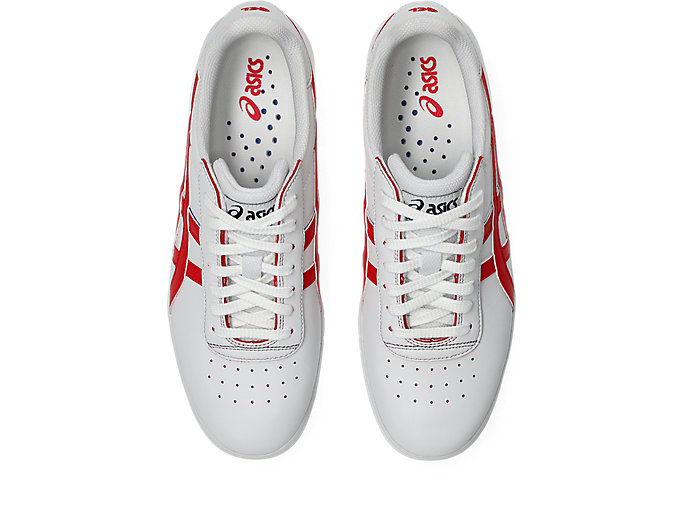 Sizing ASICS GEL-VICKKA PRO Scarpe da Ginnastica Bianco/Rosso Elettrico 1203B086-100