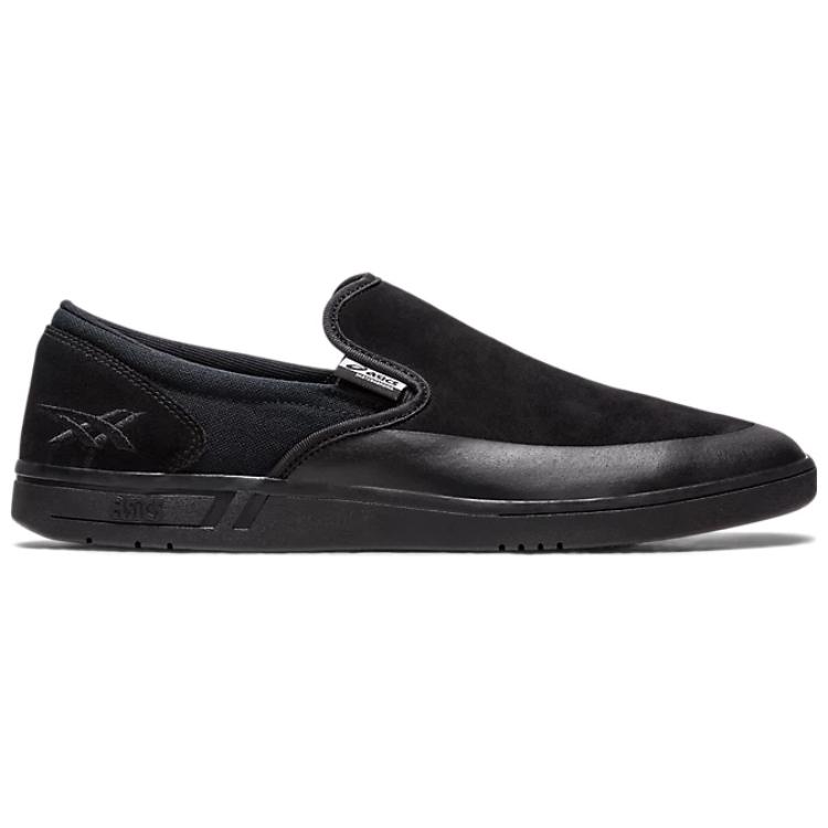 Lookbook Asics GEL-VICKKA SLIP-ON 舒適百搭 防滑耐磨 低筒 板鞋 男女皆宜 黑色