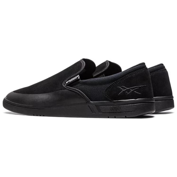 Cheap Asics GEL-VICKKA SLIP-ON 舒適百搭 防滑耐磨 低筒 板鞋 男女皆宜 黑色