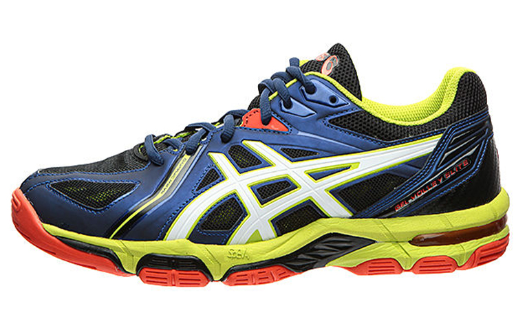 ASICS Gel-Volley Elite 3 'Blue Yellow Color-Block' B500N-5001