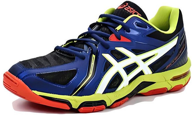 ASICS Gel-Volley Elite 3 'Blue Yellow Color-Block' B500N-5001 Lookbook ASICS Gel-Volley Elite 3 'Blue Yellow Color-Block' B500N-5001