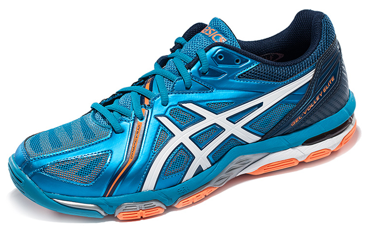 Lookbook ASICS Gel-Volley Elite 3 Low ''Bleu'' B500N-4301