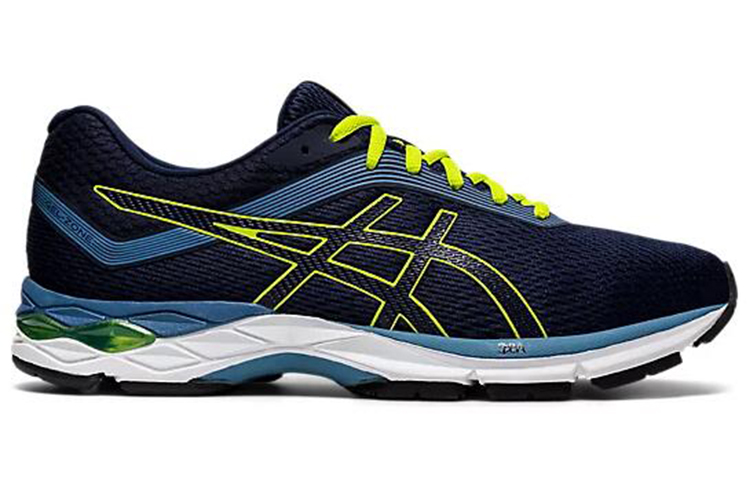 Order ASICS Gel-Zone 7 Schuhe Blau/Gelb 1011A799-400