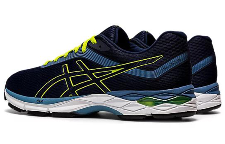 Shop ASICS Gel-Zone 7 Schuhe Blau/Gelb 1011A799-400