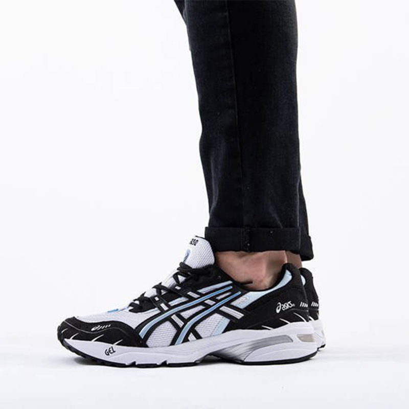 Sizing ASICS Gel 1090 '白黑' 配色 1021A385-100