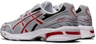 Shop アシックス GEL-1090 グレー/レッド 1021A385-020