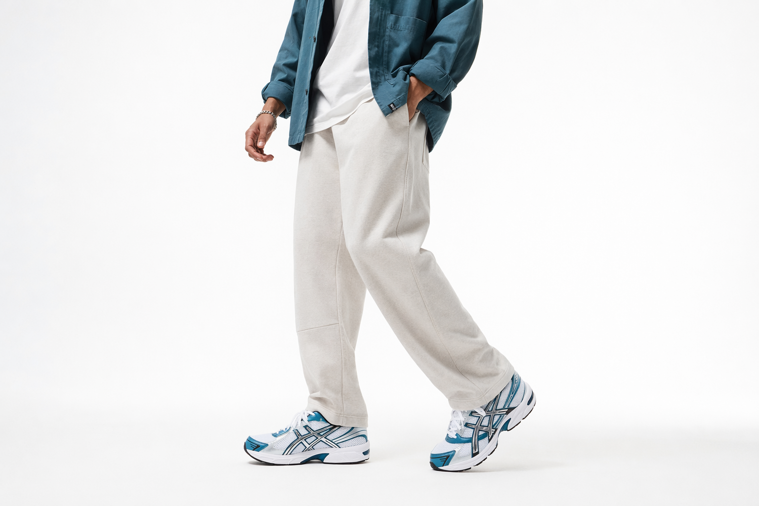 Order ASICS Gel 1130 ''Wit Restful Teal'' 1203A609-103