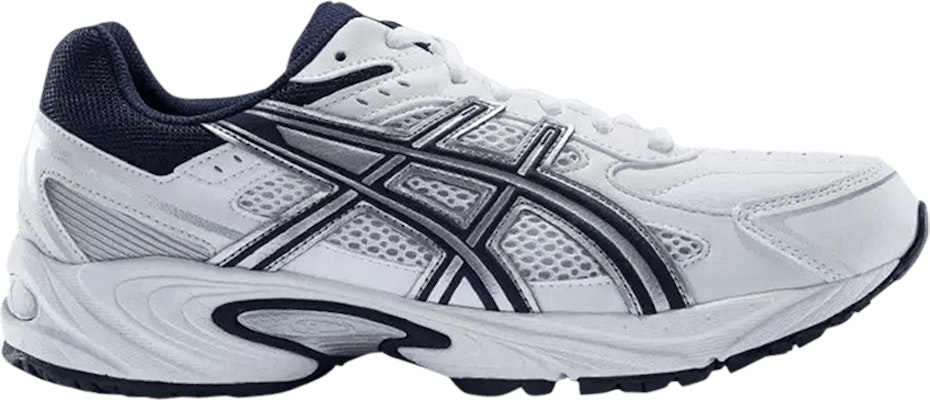 Asics sales white navy