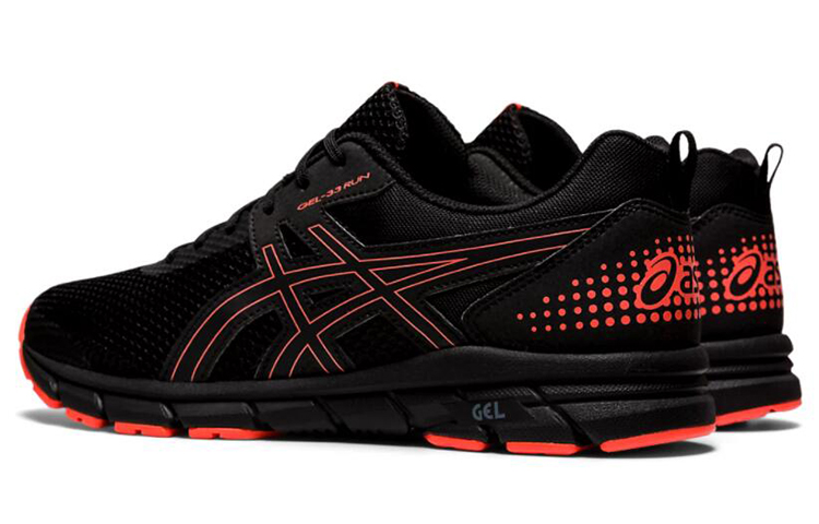 Shop ASICS Gel 33 ''Zwart Flash Coral'' 1011A638-002