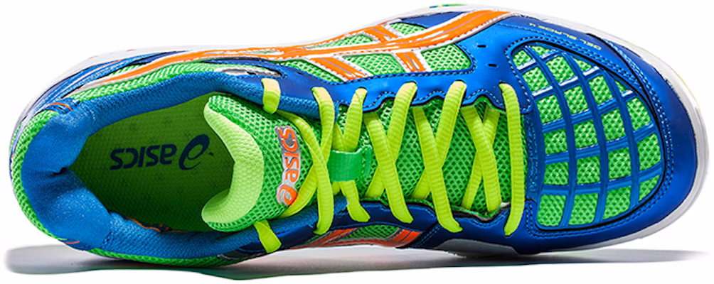 ASICS Gel-Blade 5 '蓝橙' R305N-7030 Lookbook ASICS Gel-Blade 5 '蓝橙' R305N-7030