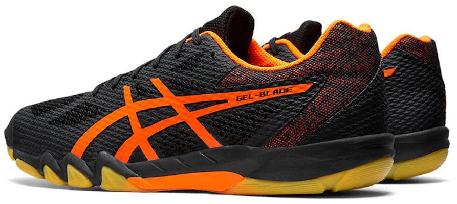 ASICS Gel-Blade 7 /Orange 'Black' 1071A029-001 Shop ASICS Gel-Blade 7 /Orange 'Black' 1071A029-001
