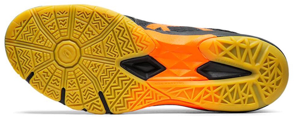 ASICS Gel-Blade 7 /Orange 'Black' 1071A029-001 Details for ASICS Gel-Blade 7 /Orange 'Black' 1071A029-001