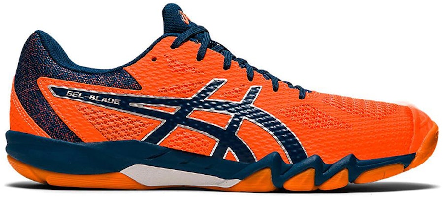 ASICS Gel-Blade 7 'Marigold Orange French Blue' 1071A029-800 Order ASICS Gel-Blade 7 'Marigold Orange French Blue' 1071A029-800