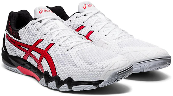 ASICS Gel-Blade 7 'White Red' 1071A029-101 Lookbook ASICS Gel-Blade 7 'White Red' 1071A029-101