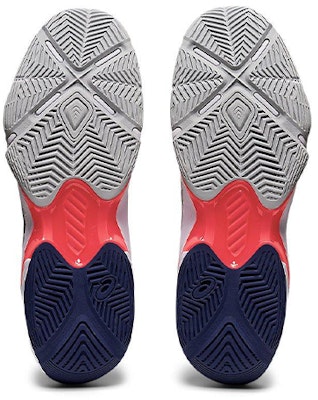 ASICS Gel-Blade 8 'Glacier Grey Sunrise Red' 1071A066-960 Details for ASICS Gel-Blade 8 'Glacier Grey Sunrise Red' 1071A066-960