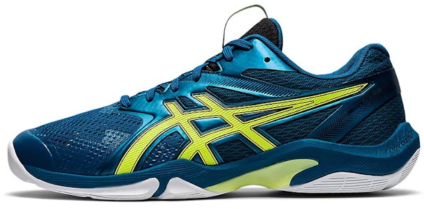 ASICS Gel-Blade 8 'Navy Yellow' - Biru Kuning 1071A066-401 Buy ASICS Gel-Blade 8 'Navy Yellow' - Biru Kuning 1071A066-401