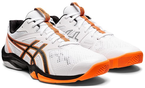 ASICS Gel Blade 8 'Putih Hitam Oranye' 1071A066-100 Lookbook ASICS Gel Blade 8 'Putih Hitam Oranye' 1071A066-100