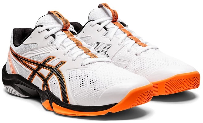 ASICS Gel Blade 8 'White Black Orange' 1071A066-100 Lookbook ASICS Gel Blade 8 'White Black Orange' 1071A066-100