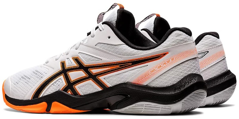 ASICS Gel Blade 8 'White Black Orange' 1071A066-100 Shop ASICS Gel Blade 8 'White Black Orange' 1071A066-100