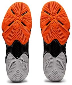 ASICS Gel Blade 8 'Putih Hitam Oranye' 1071A066-100 Details for ASICS Gel Blade 8 'Putih Hitam Oranye' 1071A066-100