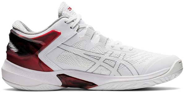 亚瑟士Gel Burst 25低帮白红篮球鞋 1063A045-101 Order 亚瑟士Gel Burst 25低帮白红篮球鞋 1063A045-101
