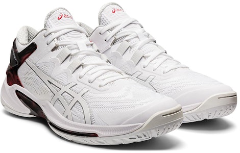 亚瑟士Gel Burst 25低帮白红篮球鞋 1063A045-101 Lookbook 亚瑟士Gel Burst 25低帮白红篮球鞋 1063A045-101