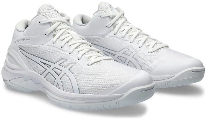 ASICS Gel Burst 28 4E Lebar 'Putih Perak Tulen' 1063A082-100 Lookbook ASICS Gel Burst 28 4E Lebar 'Putih Perak Tulen' 1063A082-100