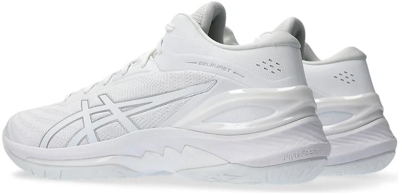 ASICS Gel Burst 28 4E Lebar 'Putih Perak Tulen' 1063A082-100 Shop ASICS Gel Burst 28 4E Lebar 'Putih Perak Tulen' 1063A082-100